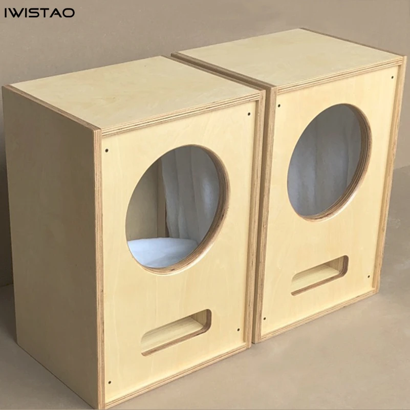 Полный диапазон динамиков IWISTAO Hi-Fi пустой шкаф 1 шт. для 15-дюймового блока из