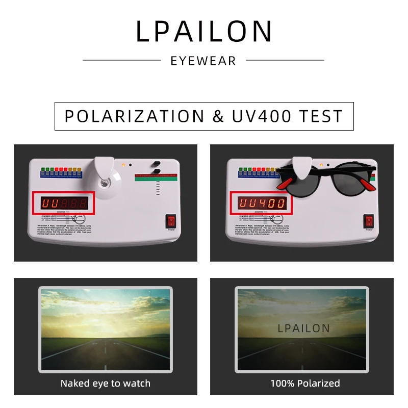 LPAILON винтажные Ретро мужские поляризованные солнцезащитные очки овальные классические женские брендовые дизайнерские солнцезащитные очки для мужчин женские UV400 TR90 P4296