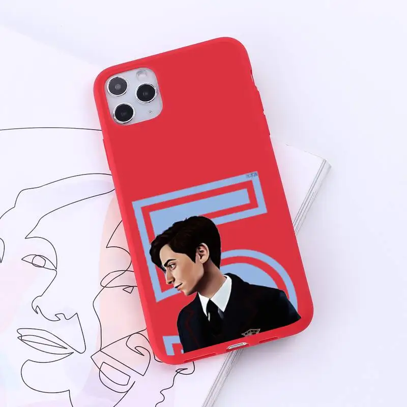 

The Umbrella Academy Tv show Phone Case Candy Color for iPhone 6 7 8 11 12 s mini pro X XS XR MAX Plus
