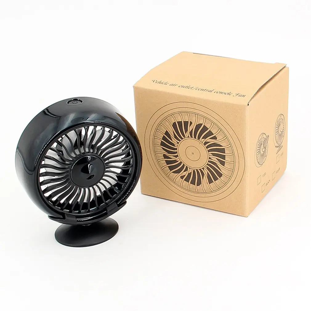 

12V 24V 360 Degree All-Round Adjustable Car Auto Air Cooling Dual Head Fan Low Noise Car Auto Cooler Air Fan Car Fan Accessories