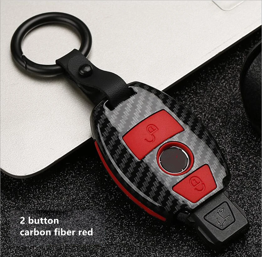 Автомобильный АБС-пластик из углеродного волокна для Mercedes Benz C Class W204 GLC 260 C200 CLA GLA