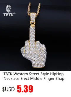 TBTK 26 первоначальных букв медь Iced Out буквы с кристаллами с цепочкой ожерелье Золото унисекс талисманы Роскошные ювелирные изделия подарок