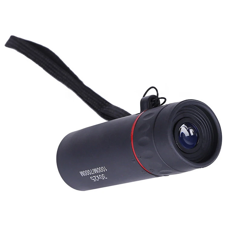 hot selling HD 30x25 Monocular Telescope binoculars Zooming Focus Green Film Binoculo Optical Hunting High Quality Tourism Scope |