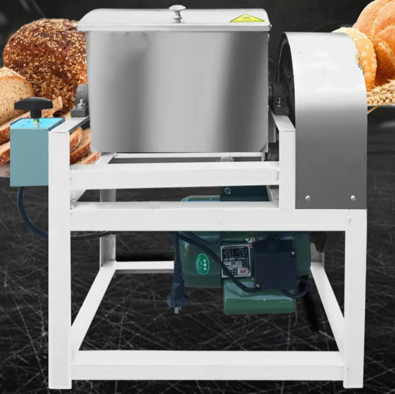 Free Shipping Electric Mixer Commercial Multifunctional Dough MixerDough kneading maker Stainless Steel 15kg Capacit | Бытовая техника