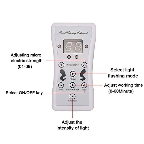 

7 Colors Beauty Therapy Photon LED Facial Mask Light Skin Care Rejuvenation Wrinkle Acne Removal Face Beauty Spa