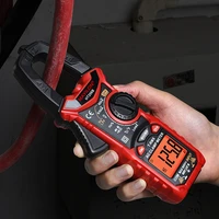 ht206 ac and dc digital display clamp meter two color backlight true rms multimeter electrician voltage resistance detection