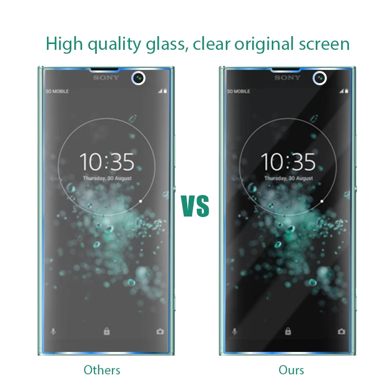 1/2/3 шт прозрачное переднее Защитное стекло для Sony XA3 Защита экрана XA XA1 XA2 Ultra Plus HD