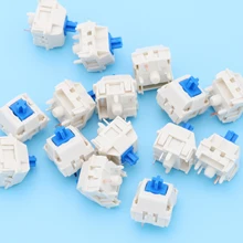 NovelKeys x Kailh Blueberry switch 4pin 5pin RGB SMD Tactile 55g force 5pin mx stem switch for backlit mechanical keyboard 50m