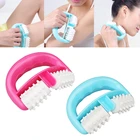 1 шт. D Тип жира Управление роликовый массажер целлюлита ноги живот шеи ягодицы Быстро антицеллюлитный релаксации Дерма массажный ролик из ЭВА