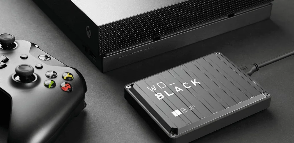 Western Digital P10 черный внешний жесткий диск WD 2 ТБ 4 ТБ 5 ТБ игровой диск совместим с PS4, Xbox One, PC, Mac