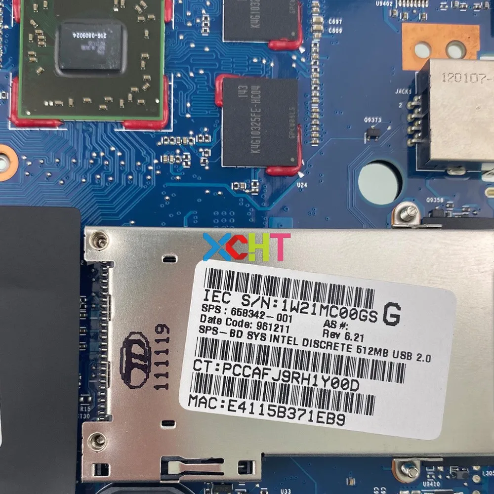Материнская плата для ноутбука HP ProBook 4530S 4730S Series 658342-001 HM65 | Компьютеры и офис