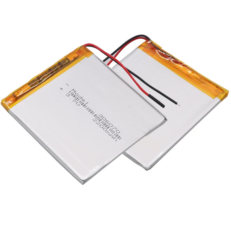 Литий-ионный аккумулятор 3,7 В 2200 мАч 306070 Lipo замена для DVD POS-машины Камеры ПК Bluetooth-динамика Портативный.