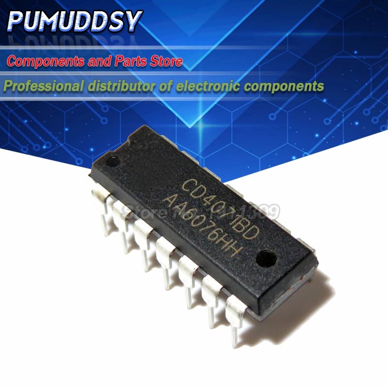 

10 шт. CD4071BD CD4071 DIP-14 100%