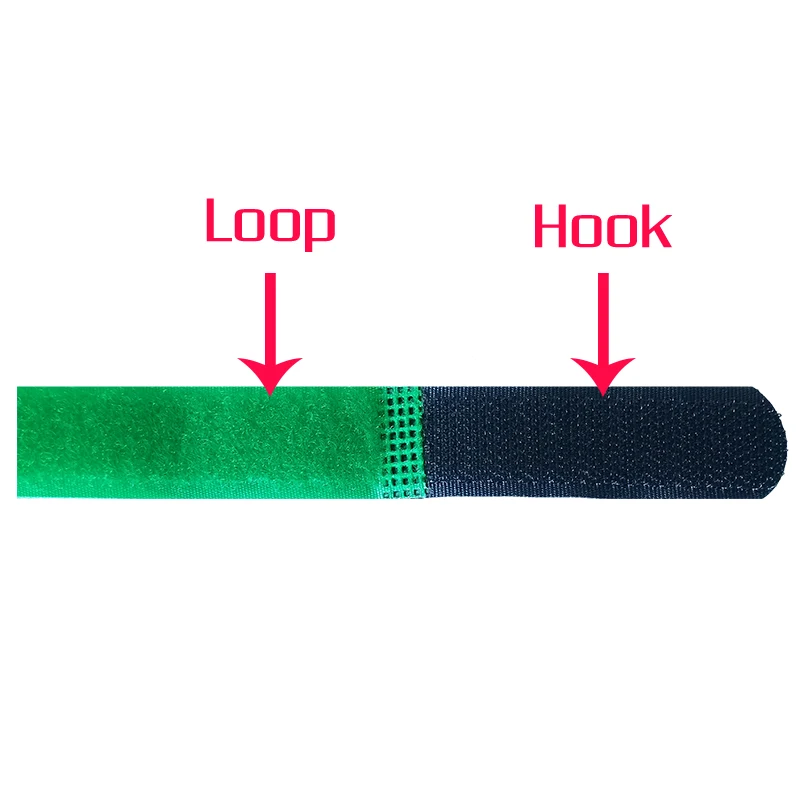 10 шт./лот 2 см * 30 нейлоновая обратная Пряжка velcros magic hook loop крепеж кабельные стяжки