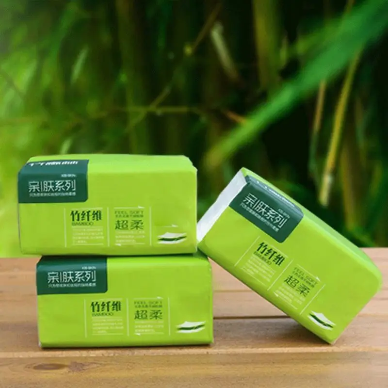 

3PCSUltra Soft Facial Tissues Paper 4-layer Skin Softening Paper Household Paper