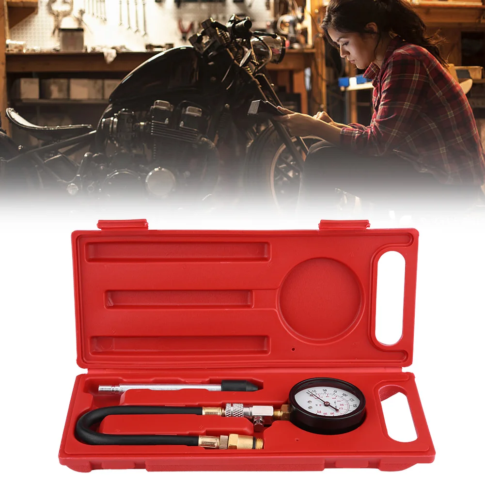 Манометр для мотоцикла автомобиля велосипеда бензинового двигателя компрессора