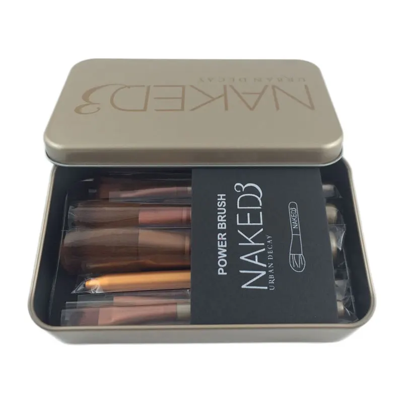Городской распад макияжа NAKED 3 кисти для Набор теней век Пудра карандаш глаз с