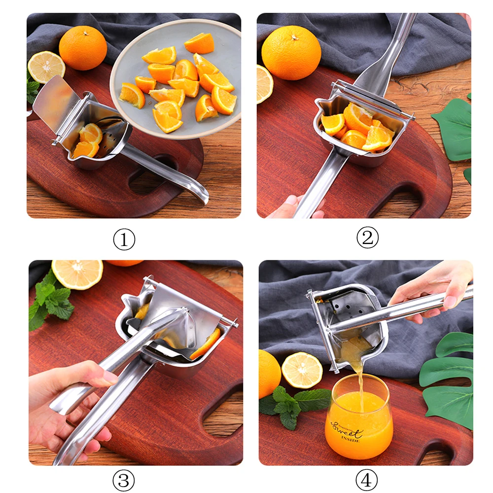 Ручная Соковыжималка из нержавеющей стали 304 соковыжималка для граната
