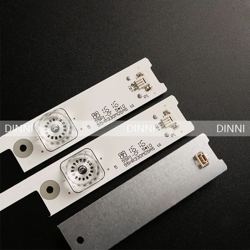 10 шт./лот 520 мм для D55A930C TCL L55P1S CF Lamp Bar 55HR330M05A5V1 4C LB5505 HR01J L55P1 UD|Светодиодные панели| |