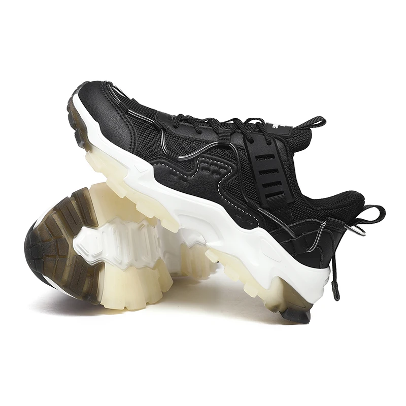 

Мужские кроссовки на массивной подошве, 2021, модная мужская спортивная обувь, дышащая уличная стильная Весенняя удобная мужская повседневна...