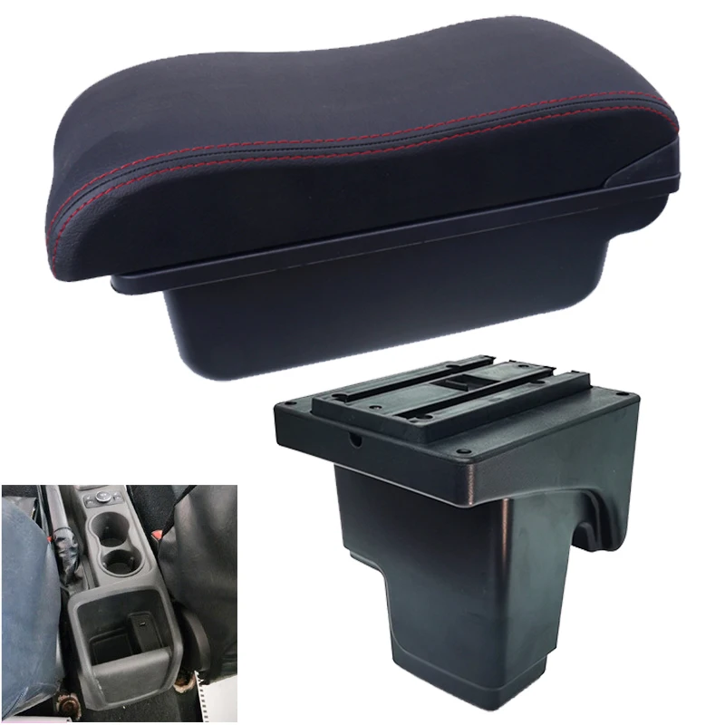 For Ford Focus 3 Armrest Box Interior Special Retrofit Parts For Ford Focus III Center Storage Box Car Accessories With USB LED
