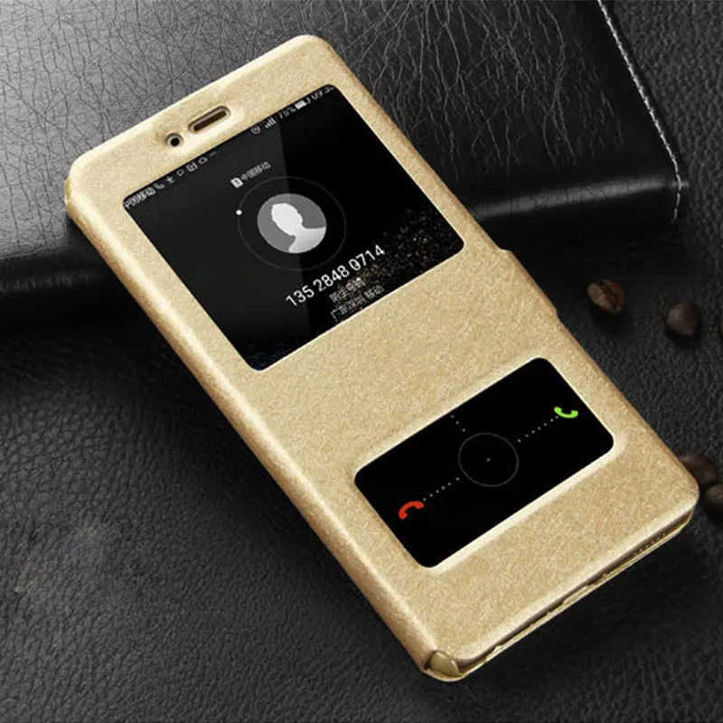 Чехол для телефона Nokia 6 2018 чехол 5 вид окно Стенд флип pu кожаный Nokia6 TA-1054 Coque |