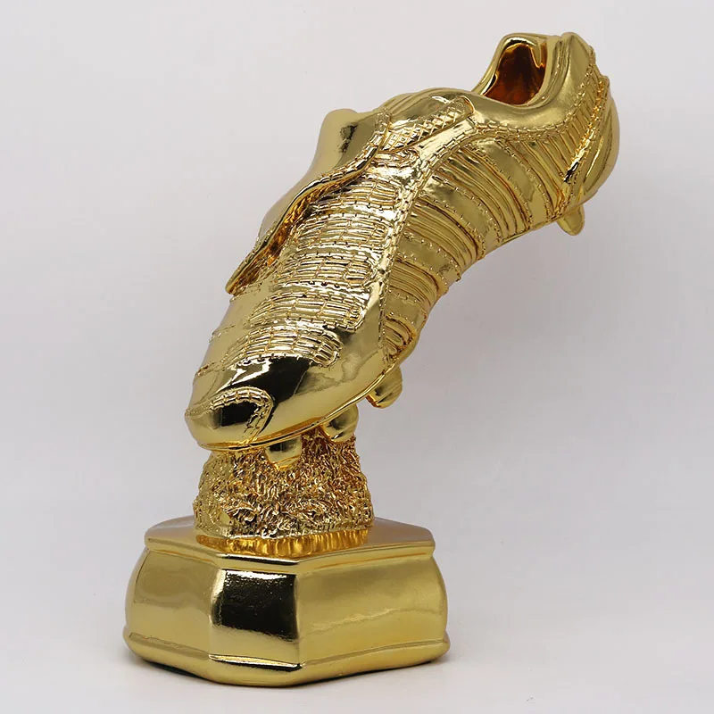 

European Cup World Cup Golden Boot 1:1, souvenir Messi trophy , resin material Cristiano Ronaldo Soulier Winner Trophy 1:1
