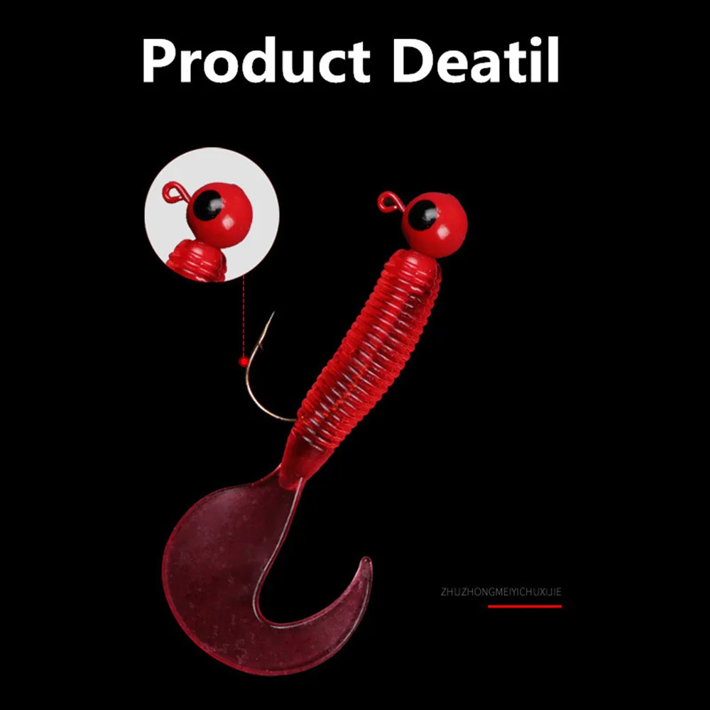 52 шт./17 шт. набор из мягкого свинцового крючка для наживки разноцветные