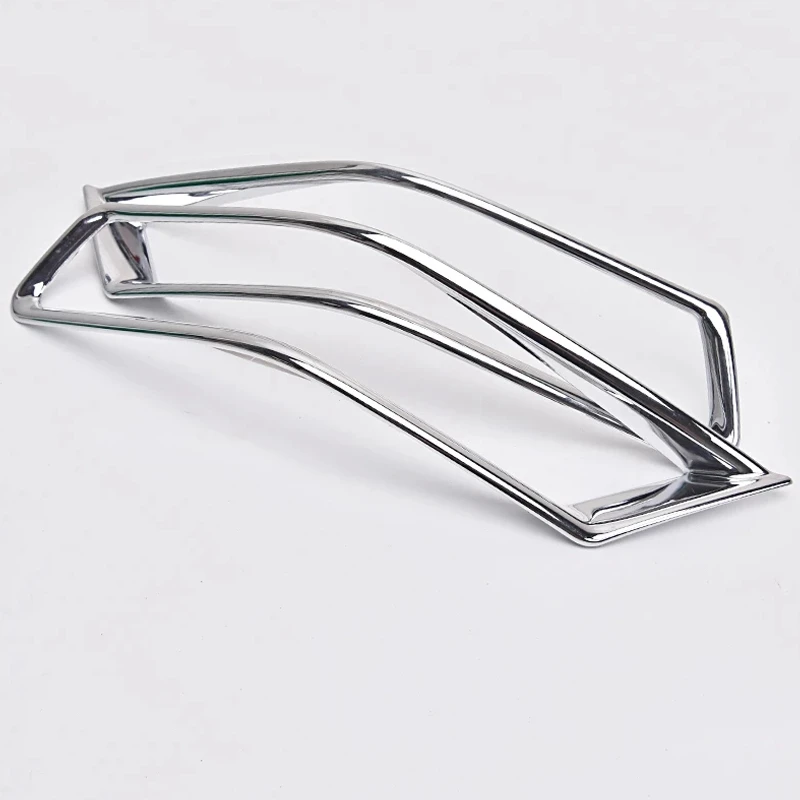 2 шт. автомобильные аксессуары ABS хромированные задние противотуманные фары