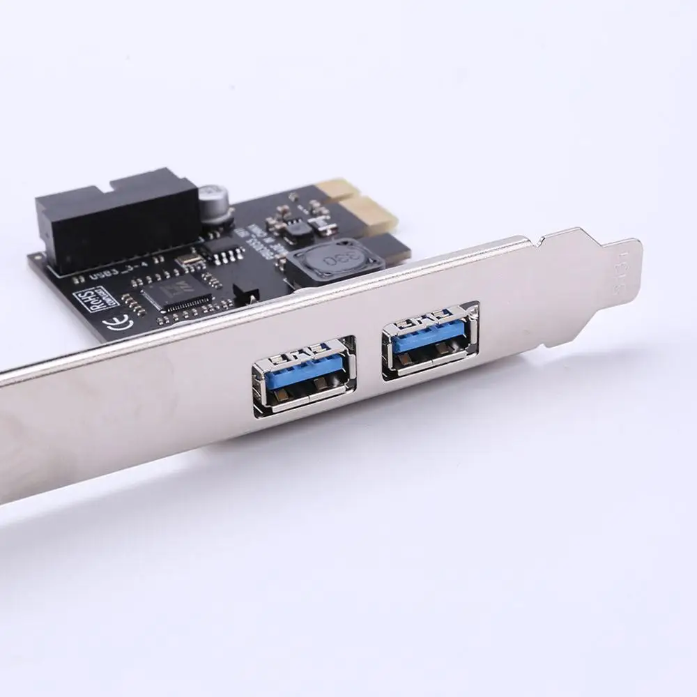 2 порта usb 30 pci e x1 плата расширения pci expr