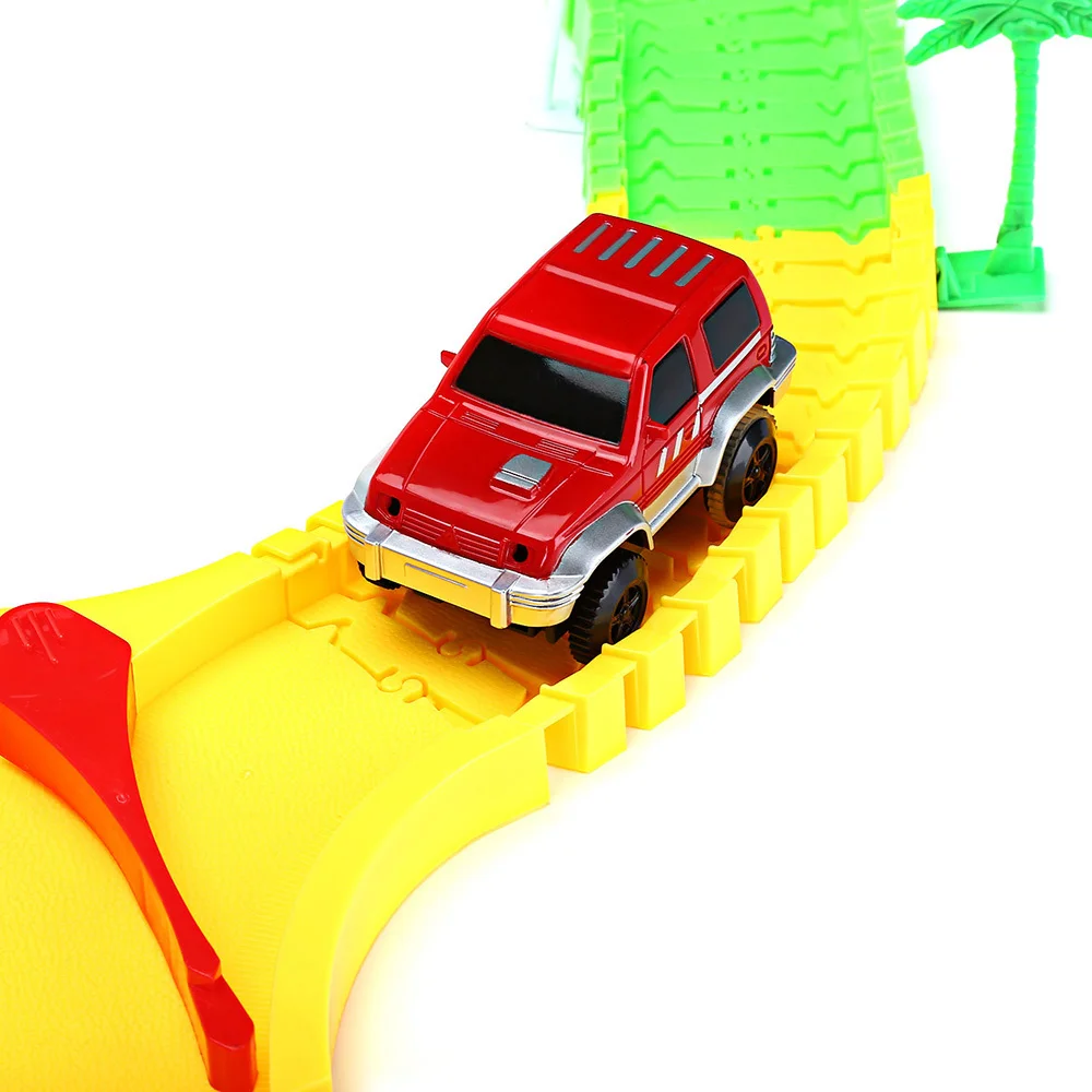 Дропшиппинг 192 шт. волшебный светящийся гоночный трек изгиб Flex Flash Dark