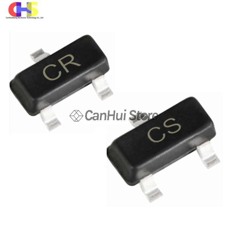 100 шт. 2SA733 CS 2SC945 CR SOT23 A733 C945 0.15A/50V SOT23-3 3PIN SMD новый оригинальный транзистор - купить по