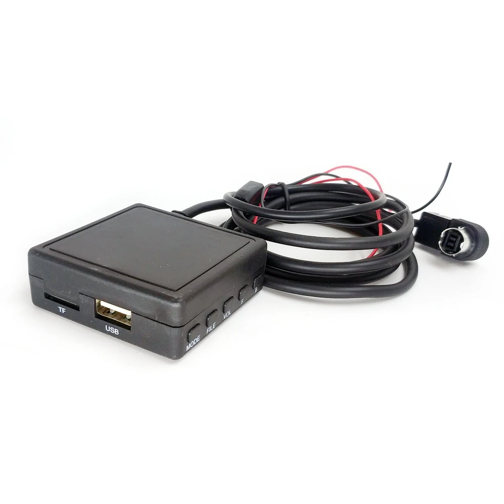 Biurlink для Alpine KCA-121B AUX Замена AI-NET порт микрофон беспроводной Bluetooth Hands Free микрофон аудио Aux адаптер кабель