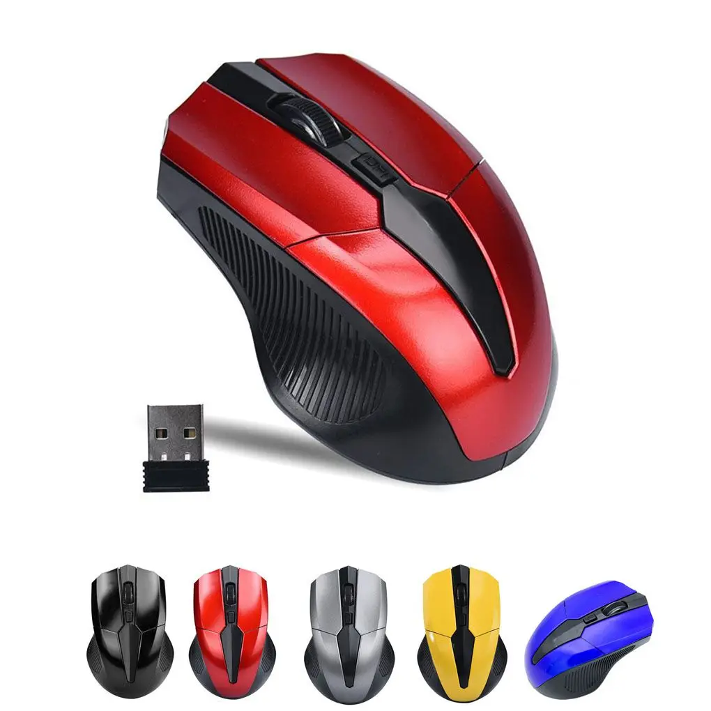 

2.4G Wireless Mouse Portable Optical 4 Buttons 2000 DPI Ergonomic Mice for Computer PC Laptop office Gaming Mouse