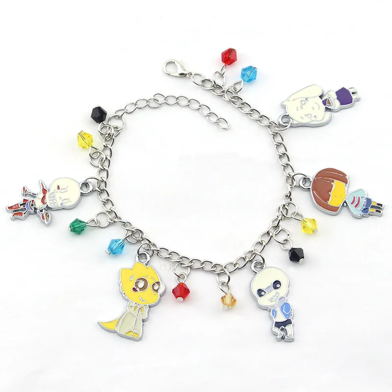Браслет для игр Undertale ювелирные изделия с принтом косплея модные подарки девочек