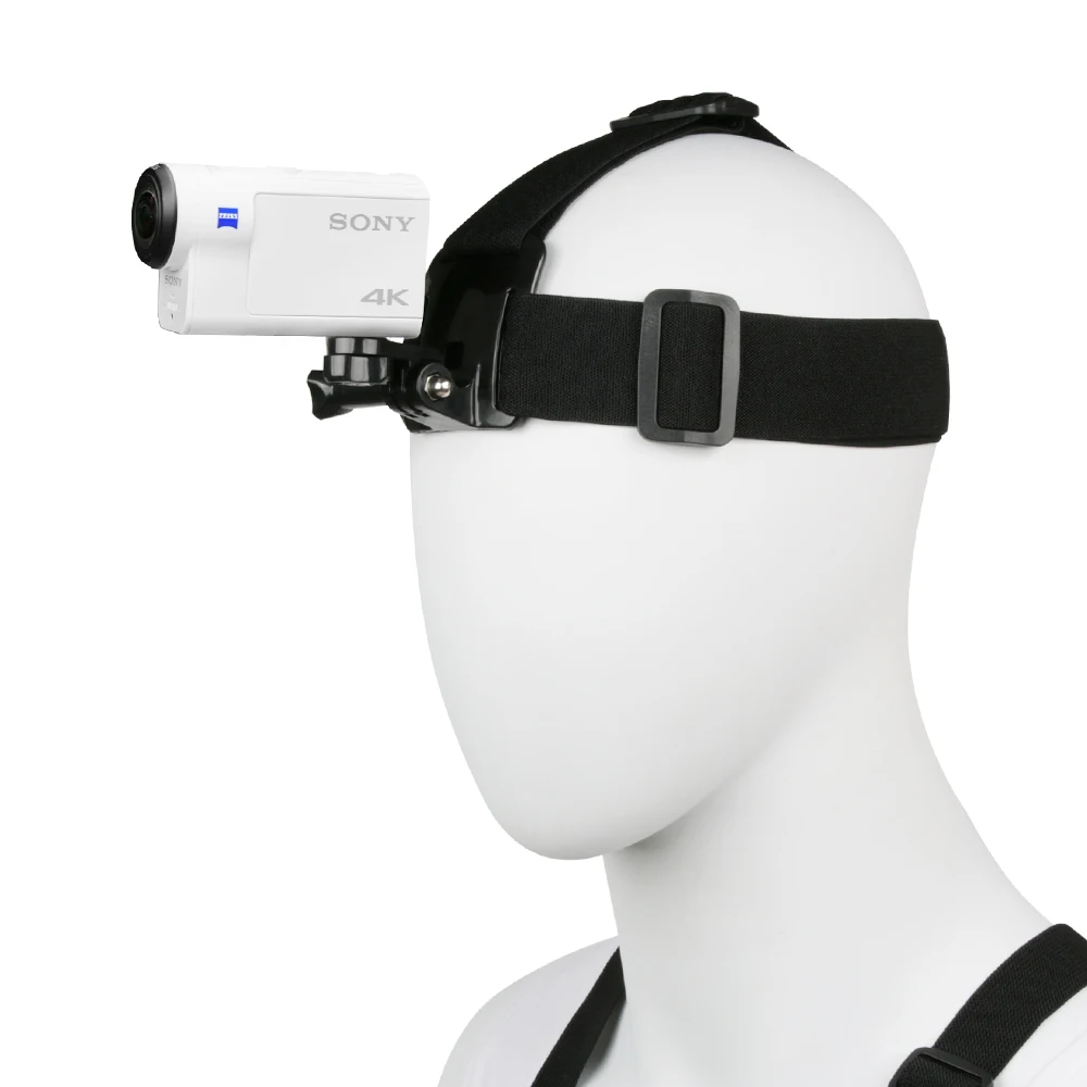 Головной ремень для крепления экшн-камеры Sony RX0 FDR X3000 X3000R X1000 HDR AS300 AS200 AS100 AS50 AS30 AS20 AS15