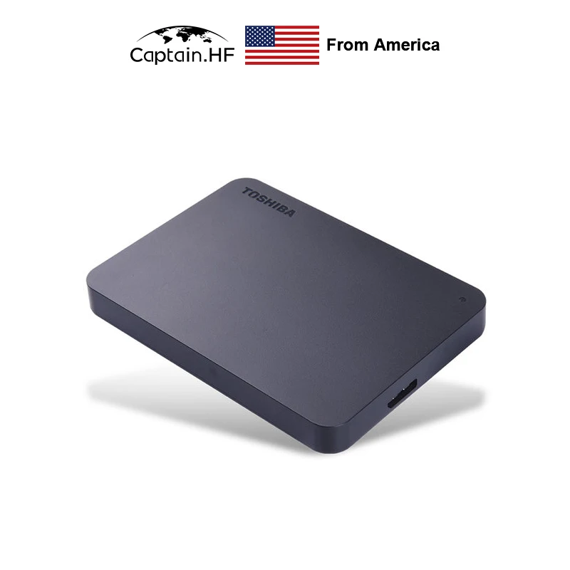 

US Captain Canvio A3 Basics Portable External Hard Drive 1TB, 2TB Black HDD USB 3.0 for PC and Laptops