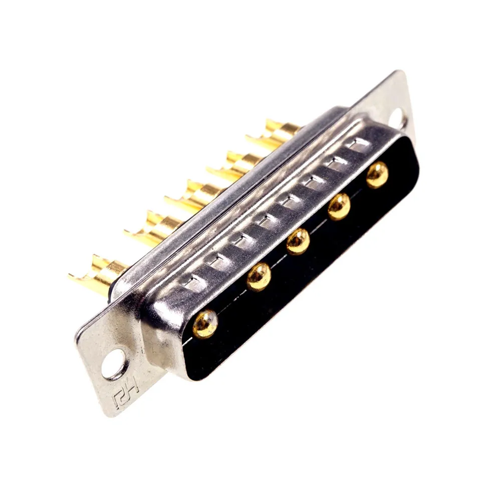 Разъем D-Sub 30 ампер тока 5 позиций питания контактов комбинированная вилка штыри