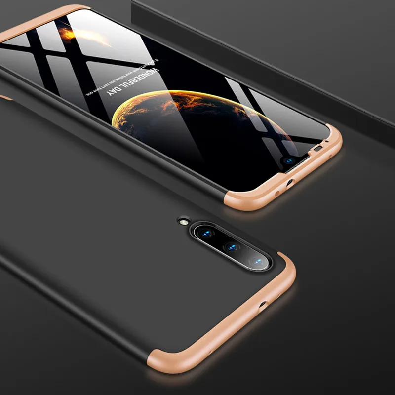 Xiaomi mi A3 CC9 CC9E чехол с защитой на 360 градусов чехол для телефона для mi 9 Lite mi A3 чехол+ стеклянная пленка для mi A3 mi CC9