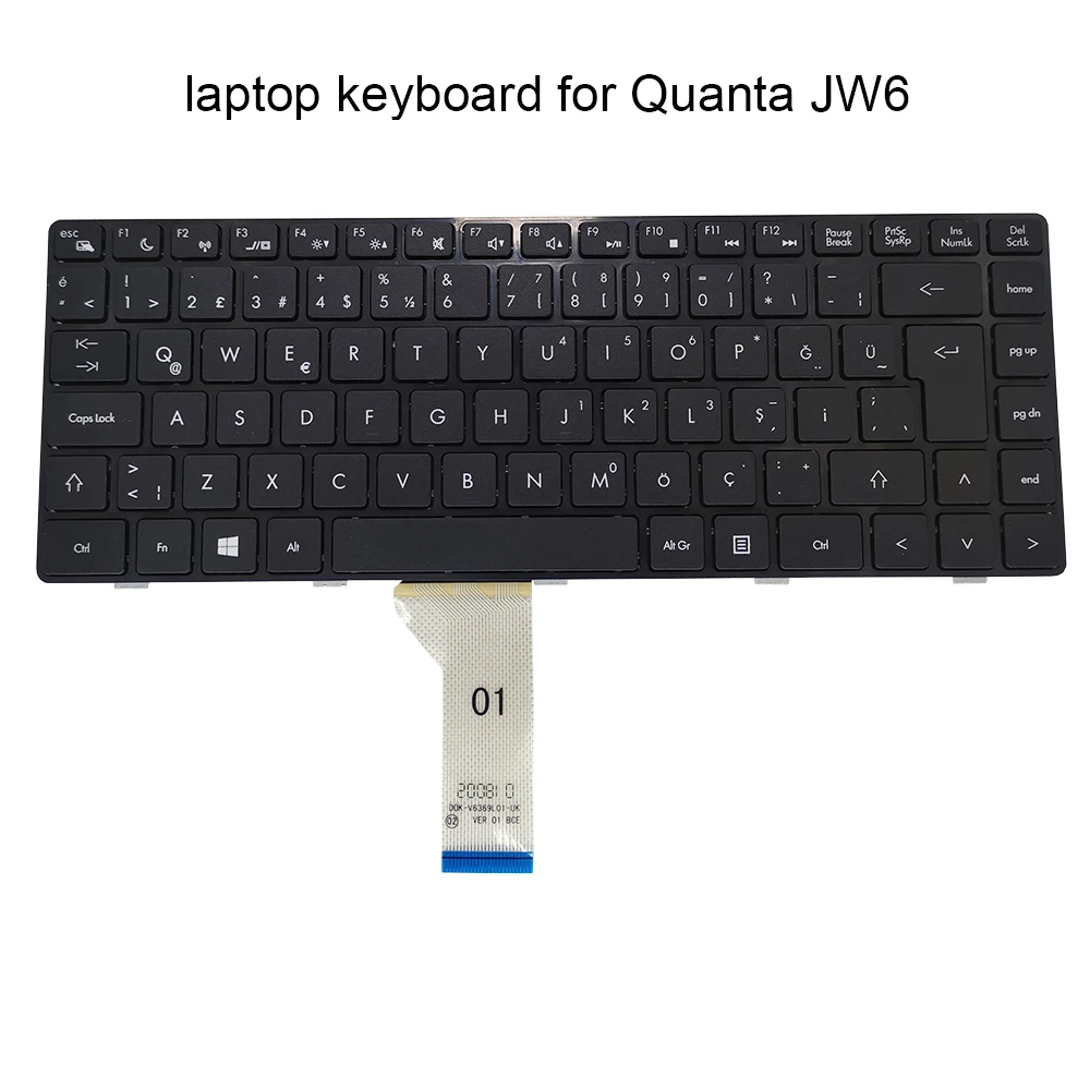 Фото Защитный чехол для мобильного телефона Замена клавиатуры Quanta JW6 D0K V6369L01 турецкий
