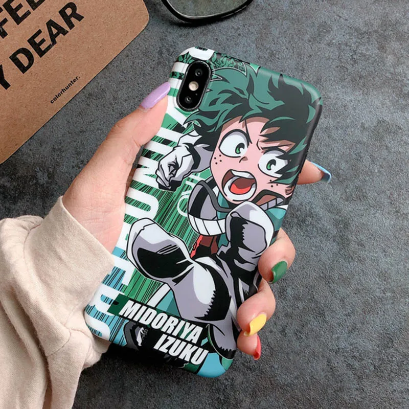 10 Мягкий чехол My Hero Academy Midoriya для iPhone 6, 6s, 6plus, 7, 8 plus, чехол s, IMD, TPU, силиконовый чехол для iPhone 11 pro, X, XS, MAX, XR - Цвет: 10