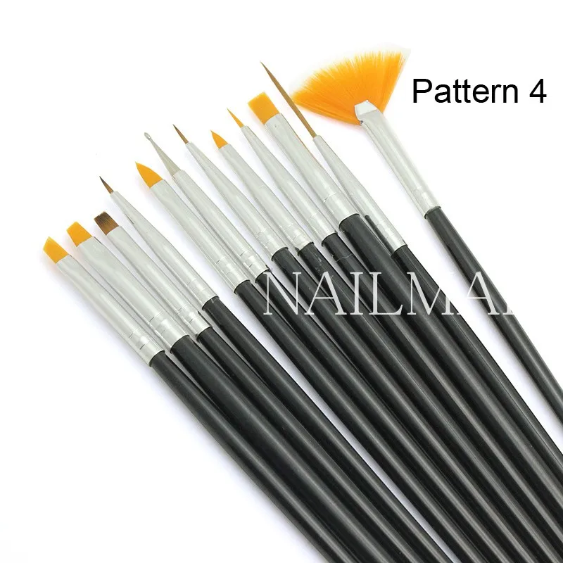 12 шт./компл. кисти для рисования|nails brush painting|acrylic brushnail |