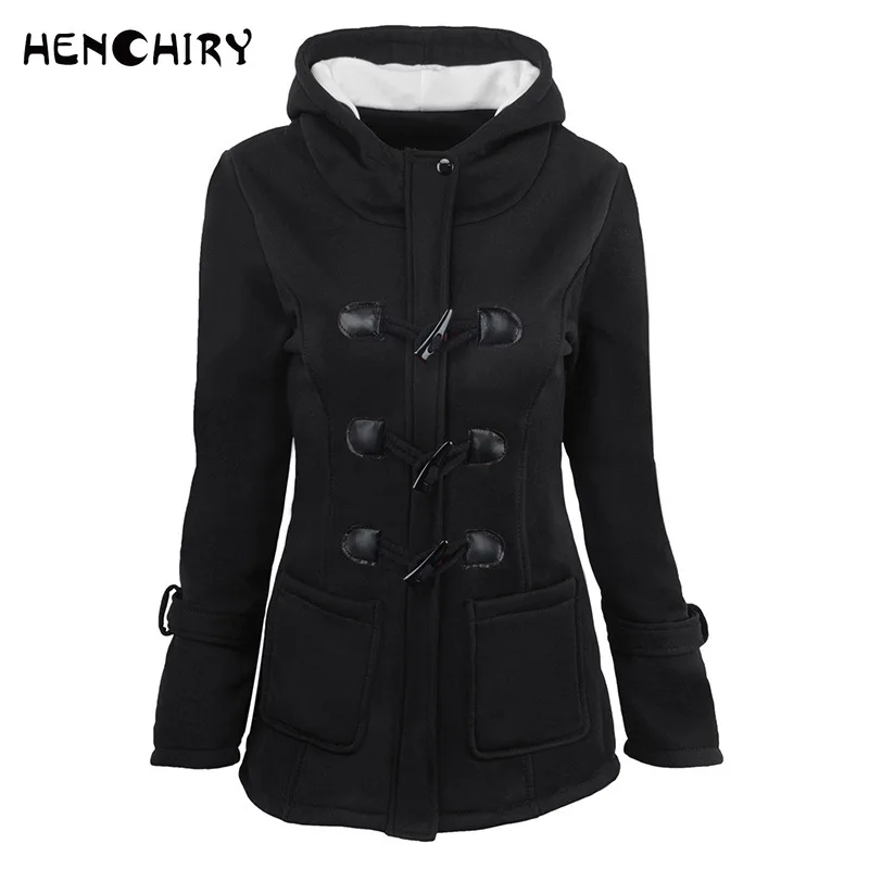HENCHIRY Европейская и американская хлопковая стеганая куртка женская зимняя