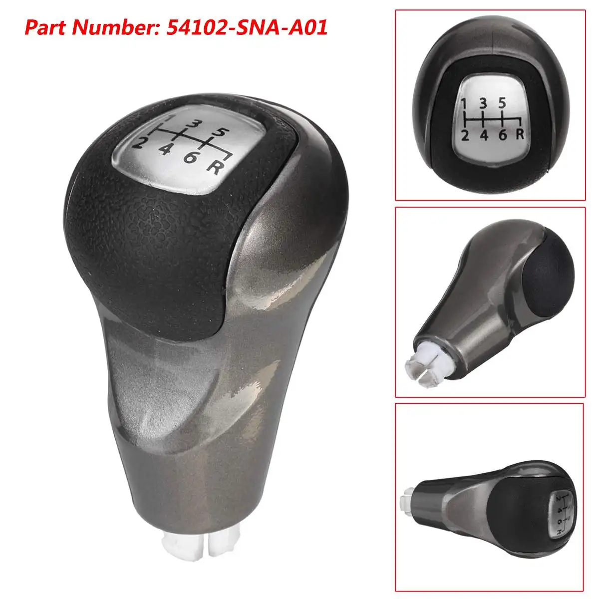 Ручная ручка переключения передач 6 скоростей Ручка рычага для Honda Civic DX EX LX 2006-2011