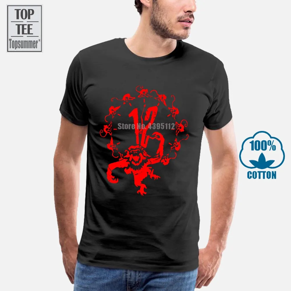 

12 Monkey S T Shirt Film Movie Brad Pitt Bruce Willis 1990 S Top