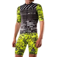 2020 wattie ink team bib suit cycling maillot cycling set bike jersey bib shorts suit ropa ciclismo hombre mens short sleeve
