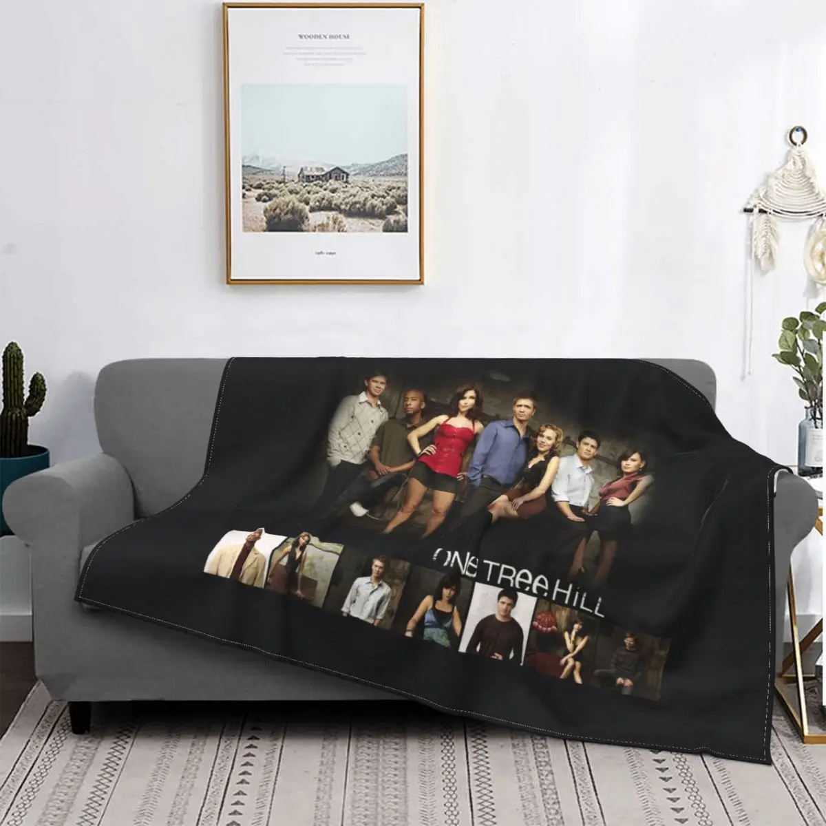 

One Tree Hill Blankets Fleece Decoration Ultra-Soft Throw Blankets for Bedding Bedroom Plush Thin Quilt