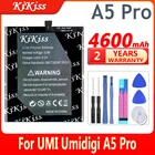 Аккумулятор 4600 мАч для UMI Umidigi A5 Pro A5Pro запасные батареи для сотового телефона для UMI Umidigi A 5 Pro + Инструменты