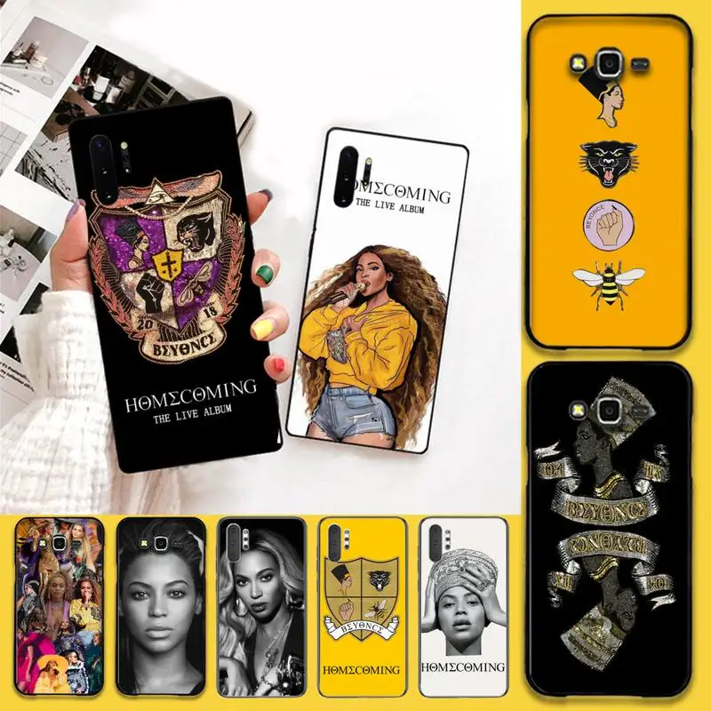 NBDRUICAI Beyonce чехол для телефона с альбомом в реальном времени Samsung Note 7 8 9 10 pro Galaxy J7 J8 J6