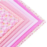 booksew 100 cotton fabric lovely pink color home decoration tissue patchwork dolls diy toys quilting bed sheet curtain